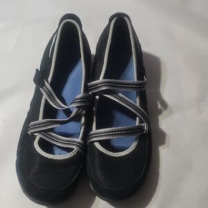 Dansko Women's Leather Black Mary Jane Shoes